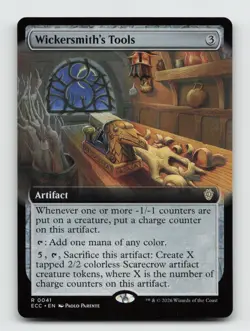 Wickersmith's Tools (Extended Art) R Commander: Lorwyn Eclipsed 41 NM - Image 1