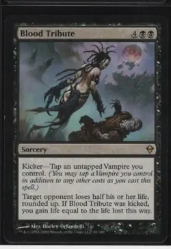 Zendikar #81 Blood Tribute - Image 1
