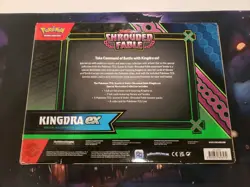 Pokemon TCG: Kingdra ex Special Illustration Box Shrouded Fable New Sealed.. DMG - Image 2