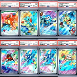 Pokemon First Partner PSA 9 Lot Charmander 038 Squirtle Piplup - Image 1