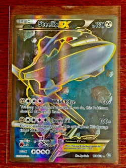 Steelix EX - 108/114 - Pokemon XY: Steam Siege - Ultra Rare Full Art - NM - Image 1
