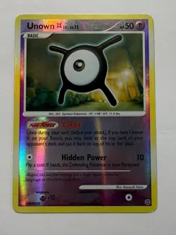 Unown 71/132 Secret Wonders 2007 Reverse Holo Pokemon LP - Image 1