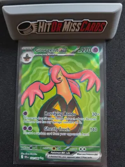 2026 Pokemon CRI EN-Chaos Rising #102/086 Gourgeist ex UR Ultra Rare - Image 1