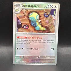 Dudunsparce (Master Ball Pattern) 080/131 SV: Prismatic Evolutions Pokemon - Image 1