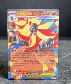 Pokemon Mega Pyroar Ex #015/086: Chaos Rising (Read Description) 🔥 - Image 1