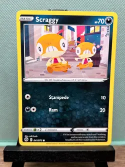 Pokemon TCG: Scraggy 41/73, Champions Path - Image 1