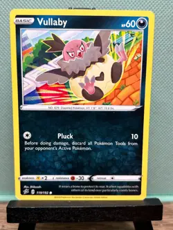 Pokemon TCG: Vullaby 119/192, Rebel Clash - Image 1