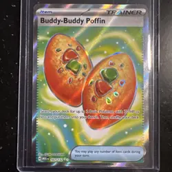 Pokemon Buddy-Buddy Poffin 167/132 Me01: Mega Evolution Ultra Rare Holo - Image 1