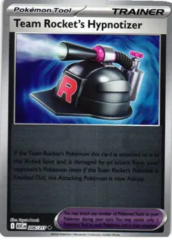 Team Rocket's Hypnotizer 206/217 Ascended Heroes Pokemon Reverse Holo NM - Image 1