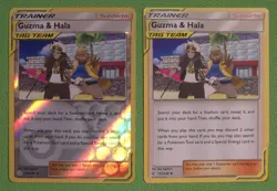 Pokemon TCG Sun & Moon Cosmic Eclipse Guzma & Hala #193 Bundle (Reverse & Non) - Image 1