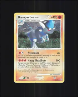 Rampardos (Cosmos Holo) 33/123 Holo Holo Rare Deck Exclusives Pokemon Damaged - Image 1