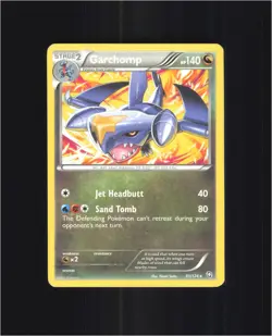 Garchomp 91/124 Rare Dragons Exalted Pokemon Lightly Played - Image 1