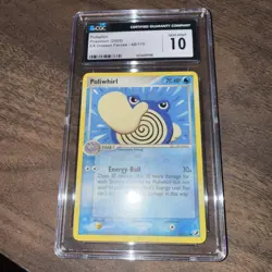 Pokemon TCG CGC 10 Gem Mint Poliwhirl 68/115 Unseen Forces Regular - Image 5