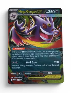 Pokemon TCG Mega Gengar EX 073 Black Star Promo Mega Moonlit Tin - Image 1
