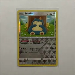 Pokemon Company Snorlax 158/214 SM Unbroken Bonds Reverse Holo Rare 150HP - Image 1