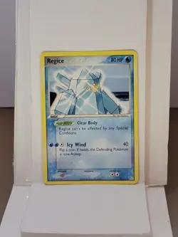 Regice - 27/110 - Rare LP, English Pokemon EX Holon Phantoms - Image 1