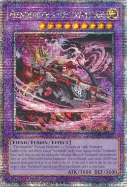 Yugioh! Fiendsmith's Rextremende - SUDA-EN037 - Quarter Century Secret Rare - 1s - Image 1