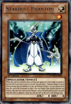 Stardust Phantom - Rare 1st Edition STOR-EN003 - LP - YuGiOh - Image 1