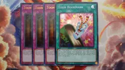 Yugioh 1x Toon Bookmark BLCR 3x Toon Terror BLCR Ultra Rare All 1st Edition NM - Image 1