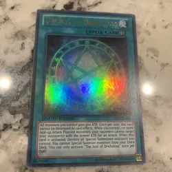 Yugioh The Seal of Orichalcos LC03-EN001 Ultra Rare Yu-Gi-Oh! LIMITED EDITION - Image 1