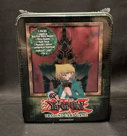 2003 Yugioh Collector Tin, Joey/ Jinzo, MINT!, Fact Sealed &Case Fresh J5 - Image 1