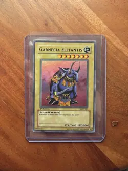 Yugioh Garnecia Elefantis MRD-125 1st Edition Super Rare VLP! - Image 2