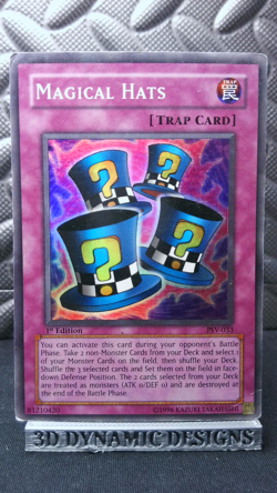 | Yugioh Magical Hats PSV-033 1st Edition Super Rare Pharaohs Servant HP 🔥 | - Image 1