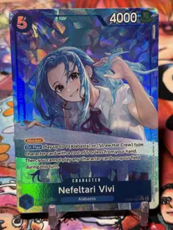 NEFELTARI VIVI - One Piece EB03-024 - AA Alt Art Super Rare SR - Heroines - Image 1