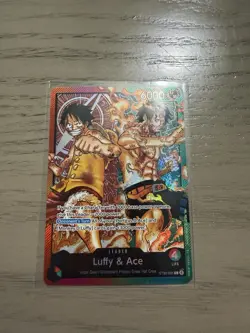 Bandai One Piece CCG ST-30 Luffy & Ace ST30-001 - Image 1