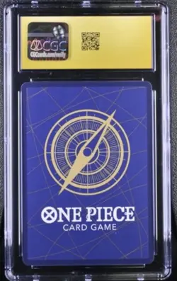 Portgas D Ace CGC PRISTINE 10 OP07-053 Japanese ONE PIECE Promo Treasure - Image 2