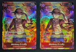 (2x) Monkey.D.Luffy #ST10-006 (Treasure Booster Set) One Piece Foil Promos | NM - Image 1