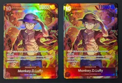 (2x) Monkey.D.Luffy #ST10-006 (Treasure Booster Set) One Piece Foil Promos | NM - Image 2