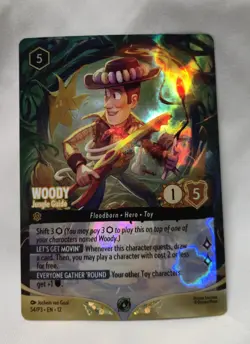 Disney Lorcana - Woody Jungle Guide - 54/P3 - Foil Promo - Championship Top 8 - Image 1