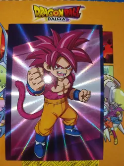 DRAGON BALL DAIMA TRADING CARD COLLECTION PANINI 2026 N.10 PARALLELE RAINBOW - Image 1