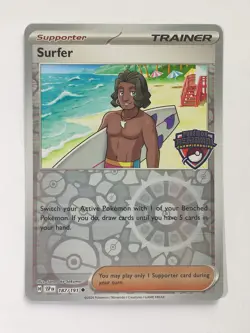 Surfer SSP EN 187/191 Regional Championships EN Promo Karte Reverse Holo - Image 1