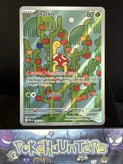 Pokemon Card Shuckle 136/132 Illustration Rare Mega Evolution Base Set NM - Image 1