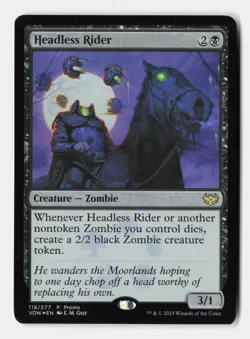 Headless Rider 118 Promo Media Promos Magic: The Gathering Foil Near Mint - Image 1