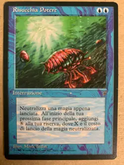 MTG 1x ITALIAN Mana Drain Legends OLD SCHOOL Magic the Gathering Card x1 NM - Image 1