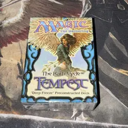 Tempest Preconstructed Starter Theme Deck New Sealed Mtg Deep Freeze - Image 1
