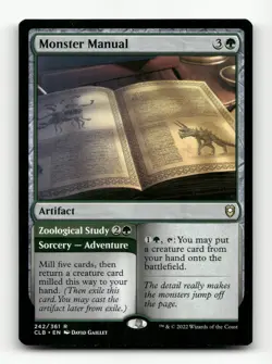 Monster Manual Commander Legends: Battle for Baldur's Gate #242 Rare - Image 1