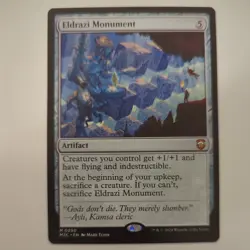 MTG Eldrazi Monument 199 Zendikar NM Magic Commander - Image 1