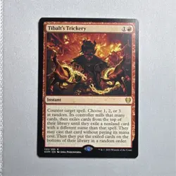 Wizards of the Coast MTG Tibalt's Trickery Rare KHM 153/285 Regular EN 2021 - Image 1
