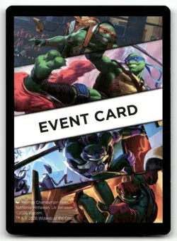 Event: Slash's Smash #25 NM Commander: Teenage Mutant Ninja Turtles Magic MTG - Image 2