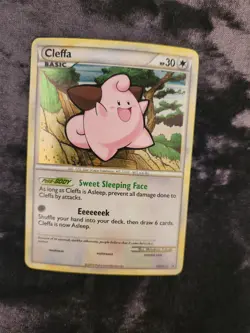 Cleffa - HGSS12 - Holo Promo LP TCG Pokemon - Image 2