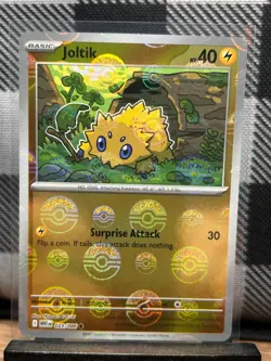 POKEMON TCG: Joltik 33/86, White Flare _ POKEBALL HOLO - Image 1