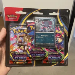 Pokemon TCG: Phantasmal Flames Triple Blister Pack (Weavile) SWIRL🌀New & Sealed - Image 5
