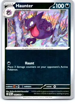 Haunter 049/088 Common Perfect Order Pokemon Reverse Holo Near Mint - Image 1