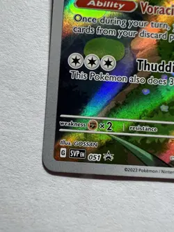 Pokemon 151 Snorlax 051 Black Star ETB Promo Full Art Holo See description. (#7) - Image 5