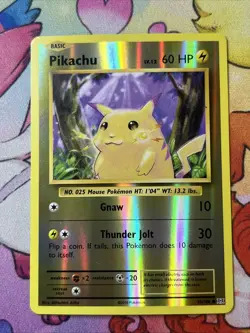 Pikachu 35/108 Reverse Holo XY - Evolutions - Pokemon Card - VLP - Image 1