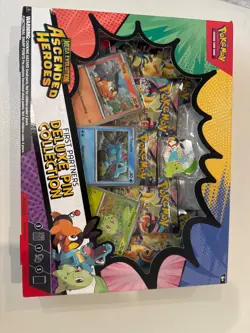 Pokemon Ascended Heroes First Partner Deluxe Pin Collection Box Sealed - Image 1